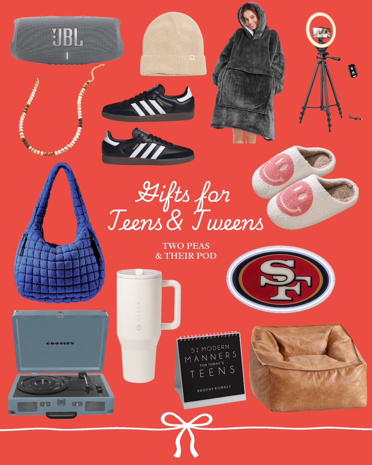 holiday gift guide for teens and tweens. 