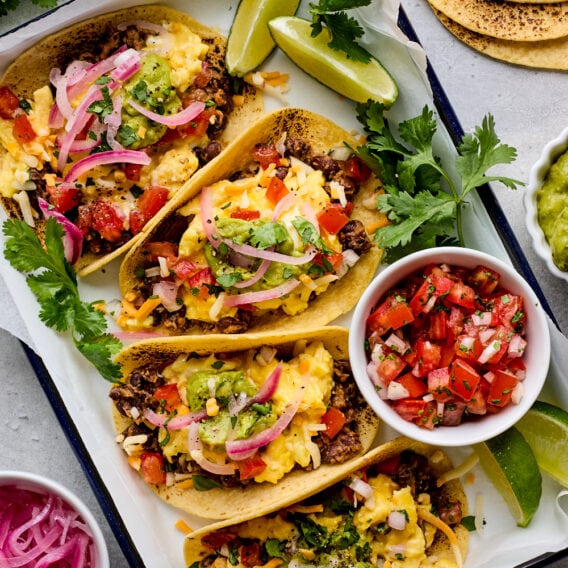 Breakfast Tacos - Two Peas & Their Pod