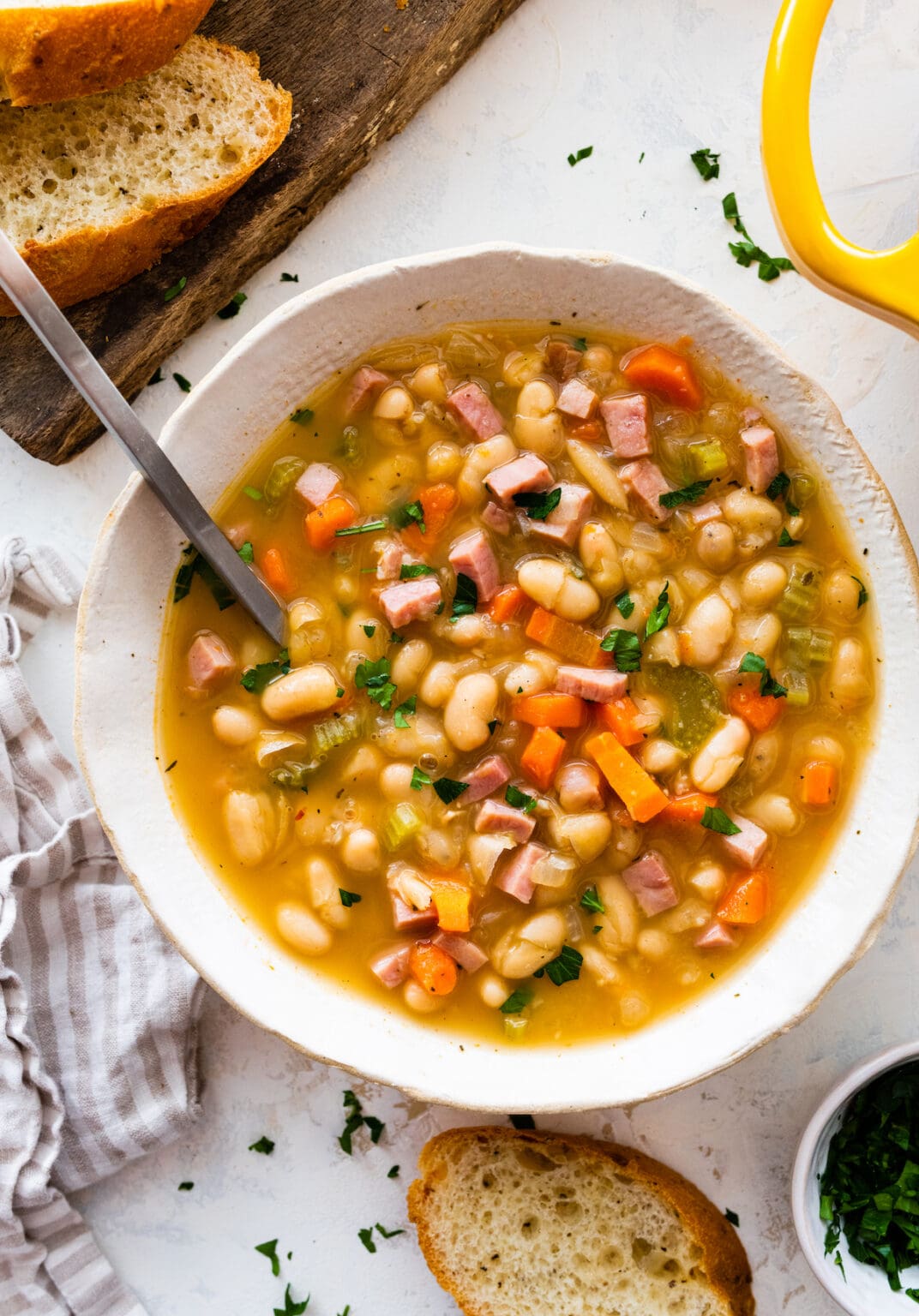 Ham and Bean Soup - Two Peas & Their Pod