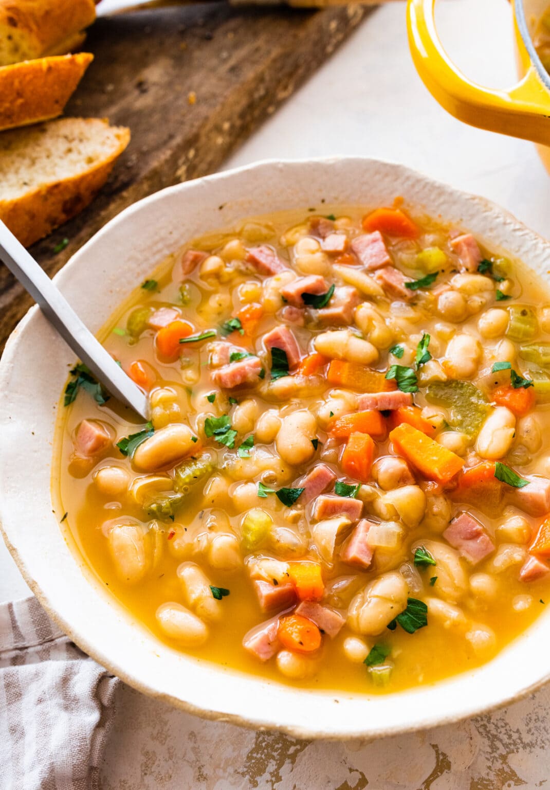 Ham and Bean Soup - Two Peas & Their Pod