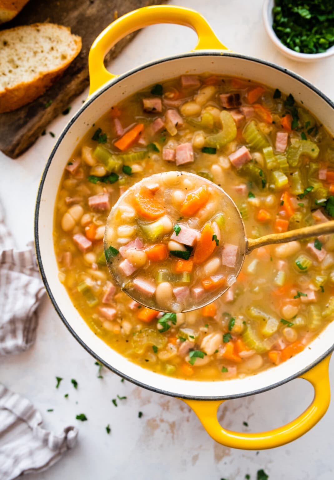 Ham and Bean Soup - Two Peas & Their Pod