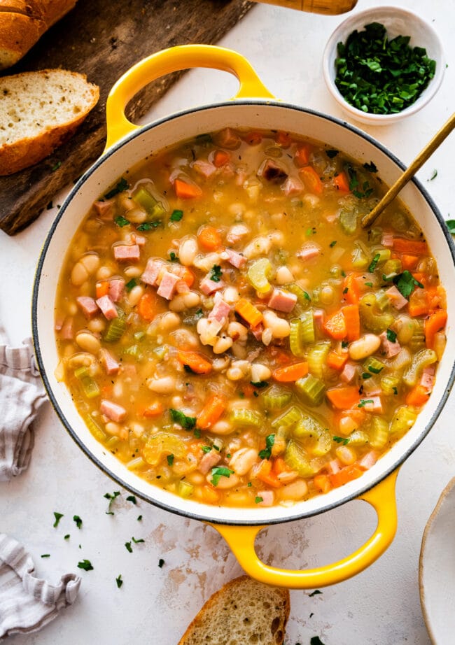 Ham and Bean Soup - Two Peas & Their Pod