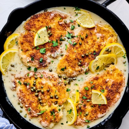 Chicken Piccata - Two Peas & Their Pod