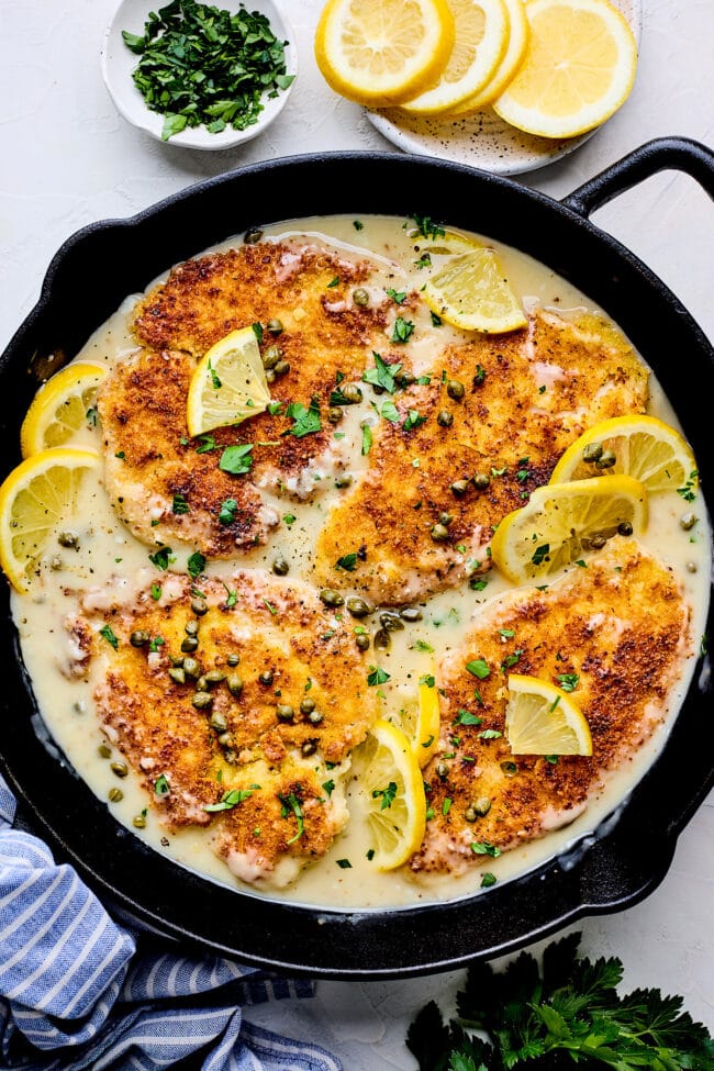 Chicken Piccata - Two Peas & Their Pod