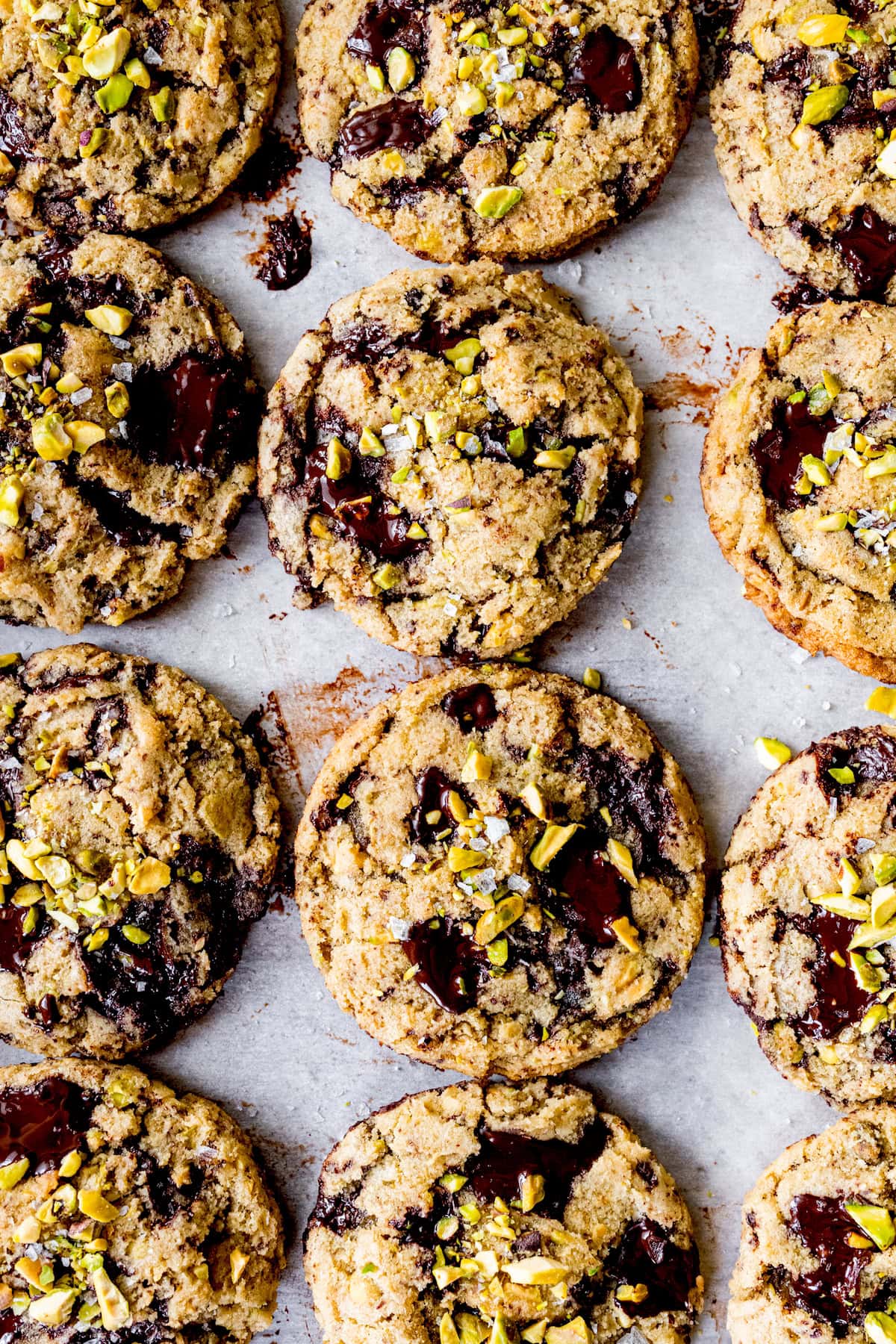 Darkish Chocolate Chunk Pistachio Cookies- Two Peas & Their Pod